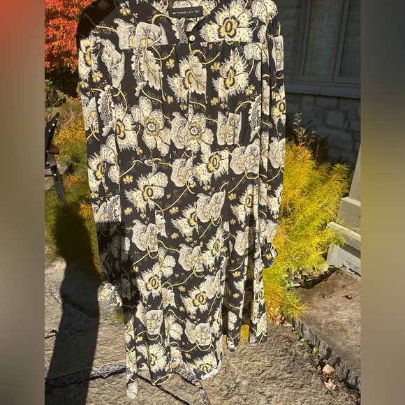 ETRO Floral Silk Mini Dress size 44 fits an 8 or 10 Like New - Picture 3 of 15